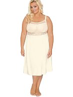 Ночная сорочка plus size из эластичной микрофибры